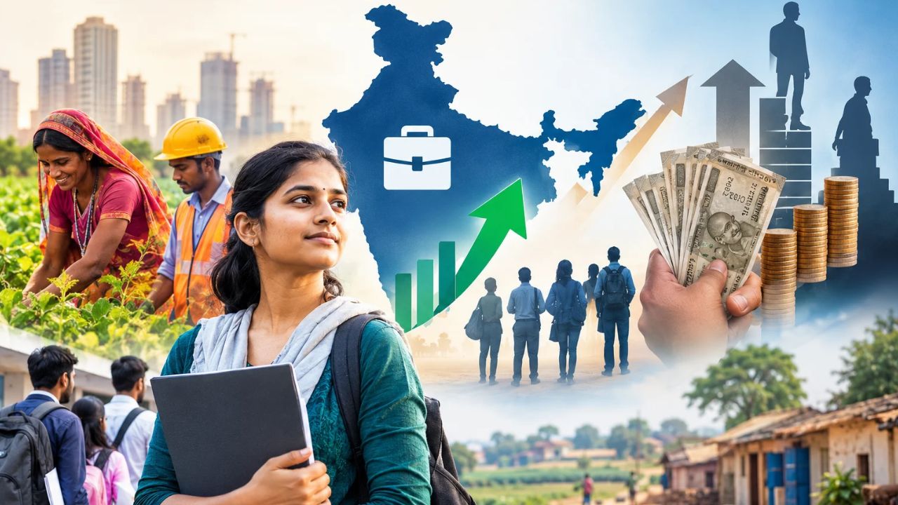 जॉब मार्केट,  India Job Market, India Poverty Rate