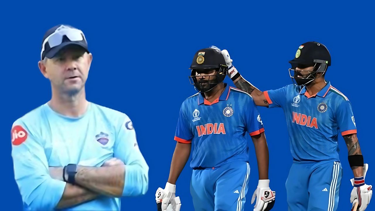 Ricky Ponting and Virat Kohli 