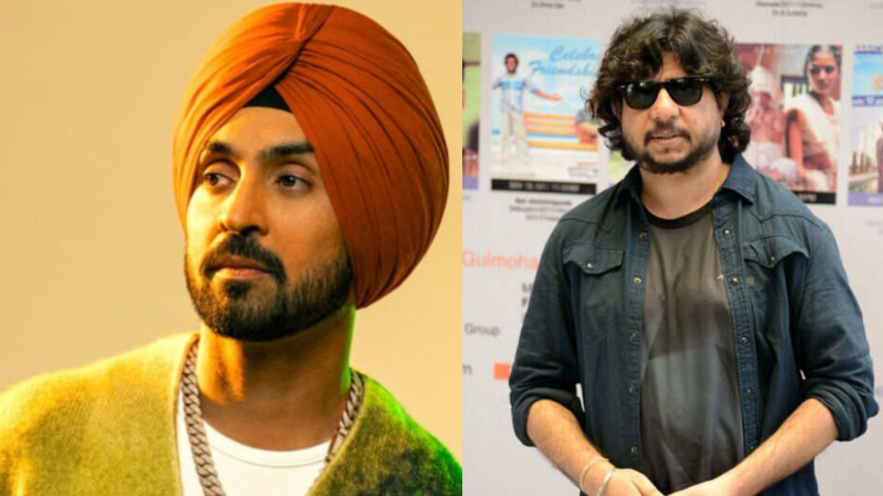 Diljit Dosanjh and Honey Trehan