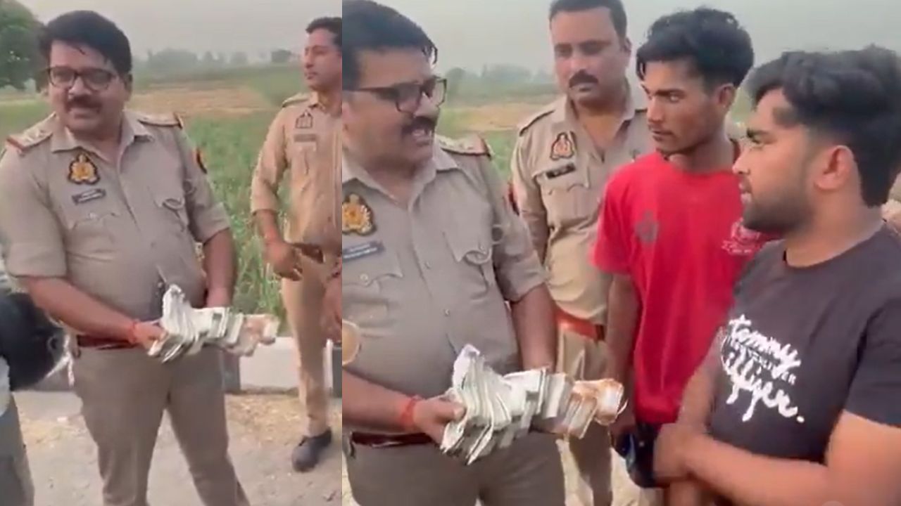 Meerut Highway, Money Rain Viral Video