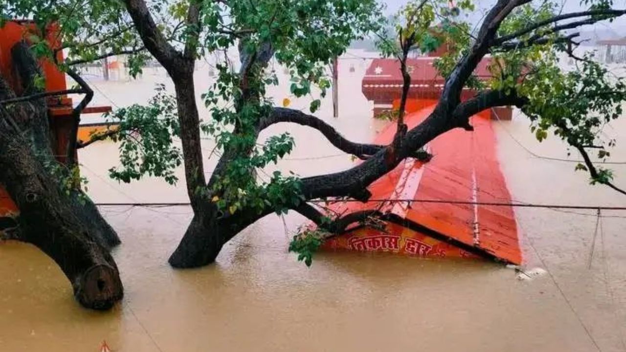 Ganga River water Flow