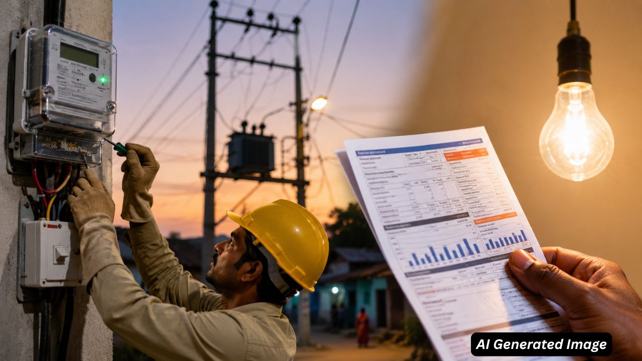 ai generated image bijli bill in up
