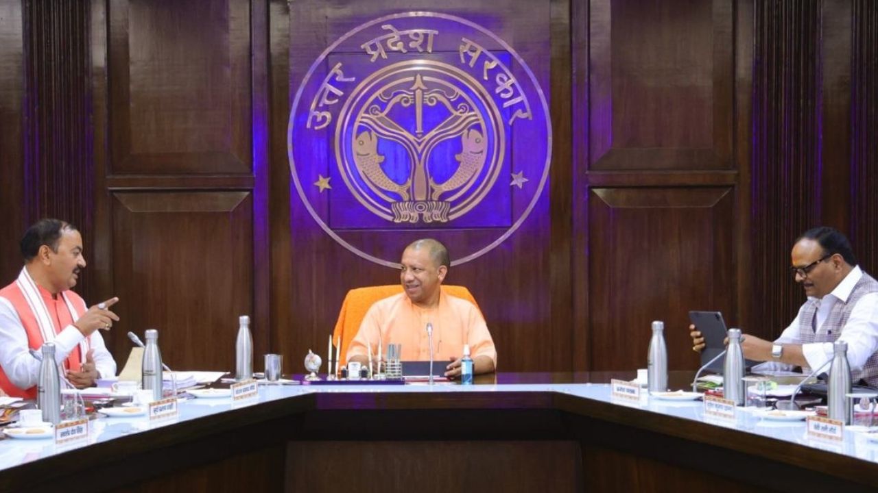 UP Cabinet Meeting.