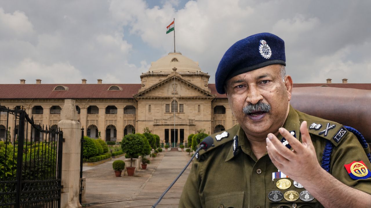 UP DGP and allahabad high court
