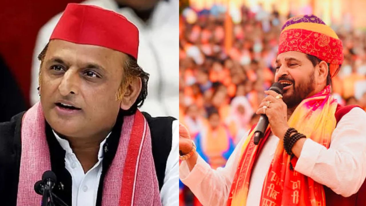 Akhilesh Yadav and Brijbhushan Sharan Singh