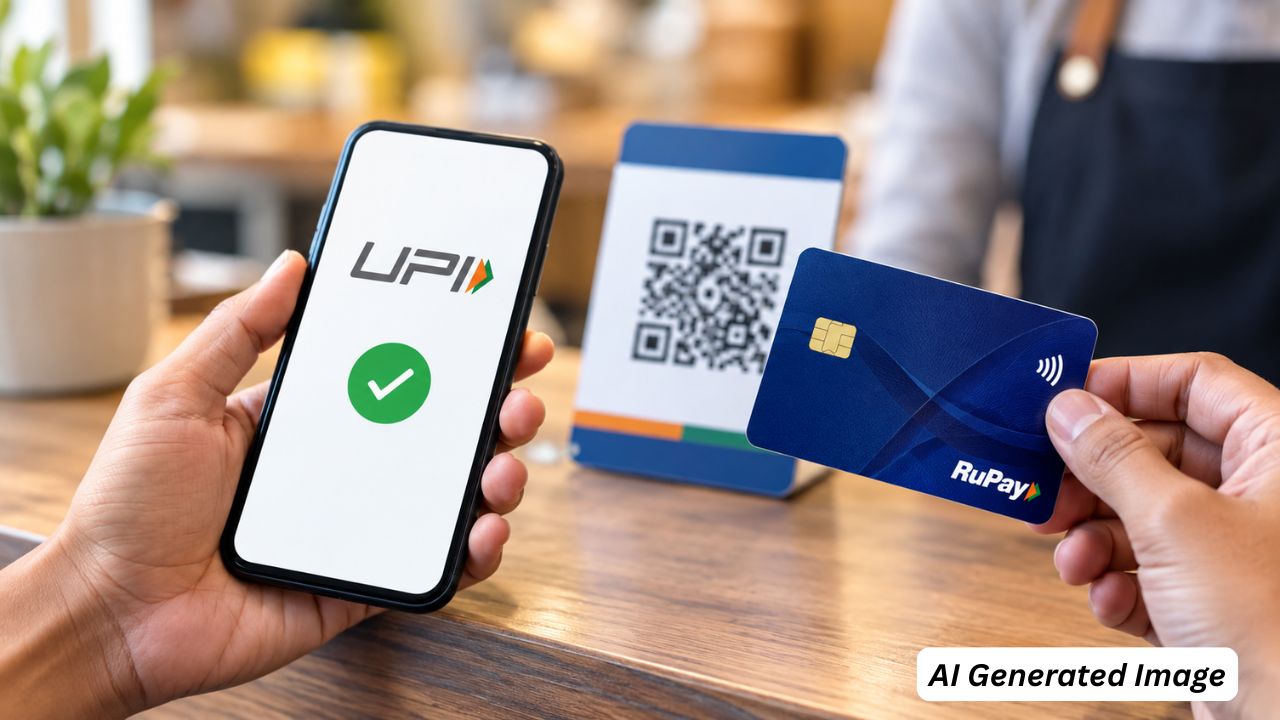ai generated image of upi transactions