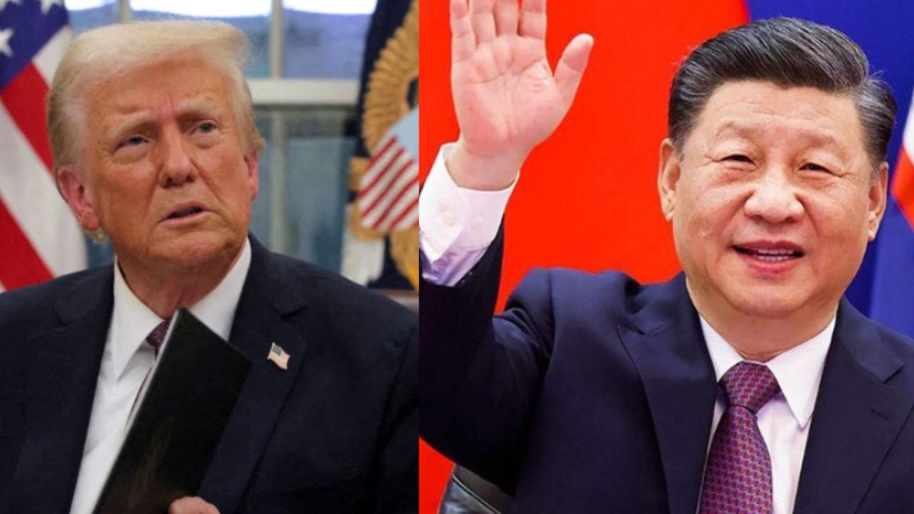 Donald Trump and Xi Jinping.