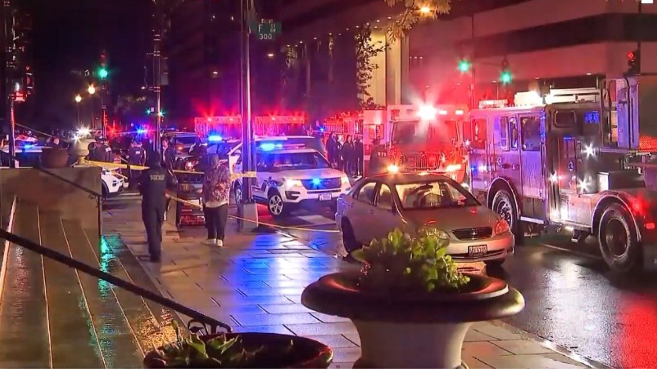 Two Israeli embassy staff shot dead