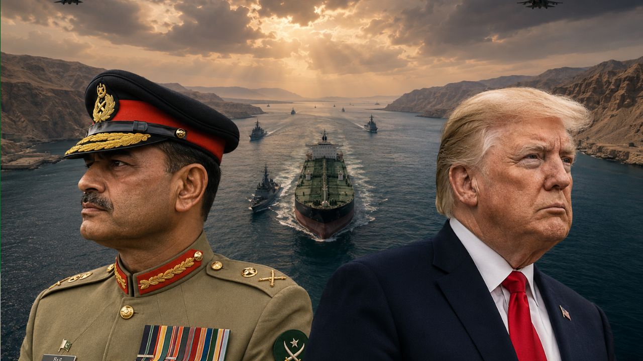 Donald Trump and Asim Munir