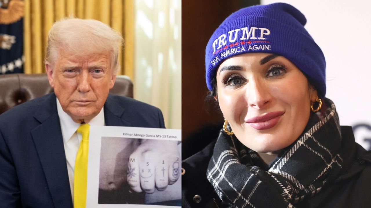 डोनाल्ड ट्रंप और लारा लूमर। ( Photo Credit: X/@realDonaldTrump/wikipedia)