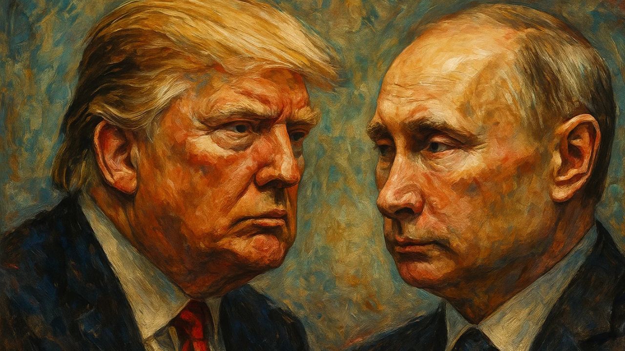Donald Trump and Vladimir Putin.