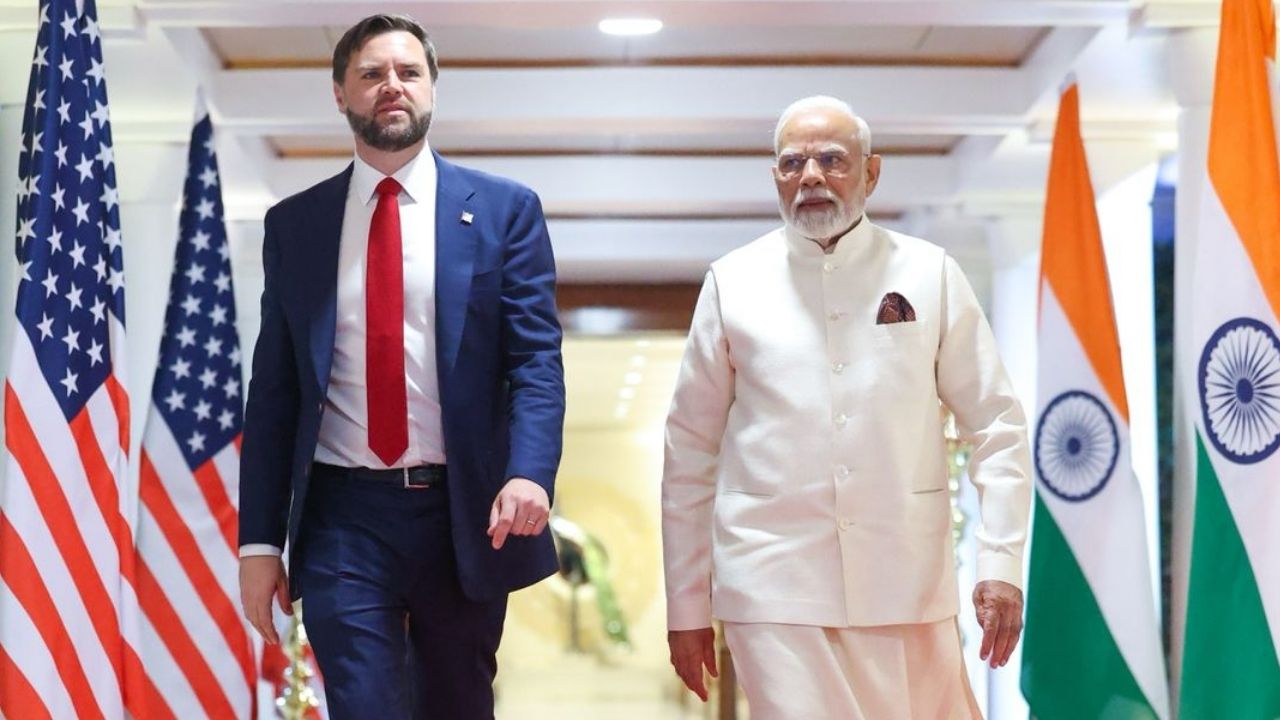 americal vice presidnet jd vance Photo Credit: PTI