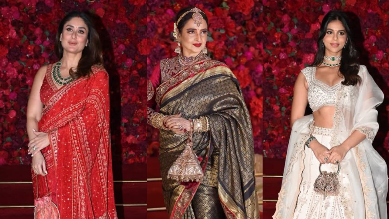 kareena, rekha and suhana khan