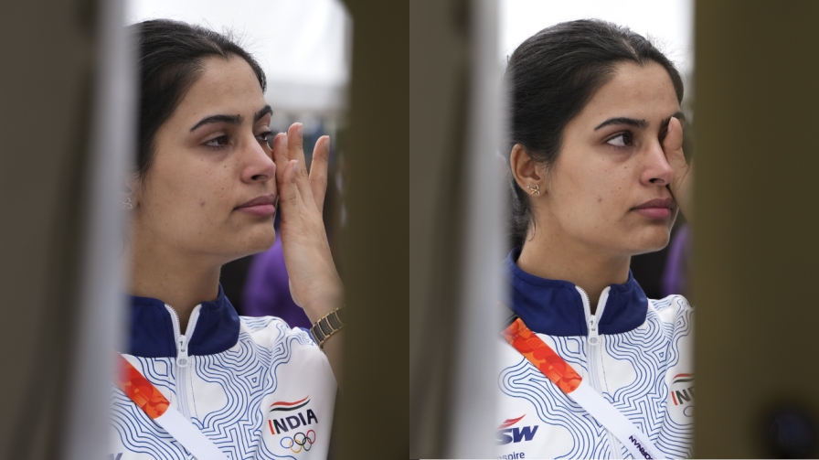 Manu Bhaker Crying