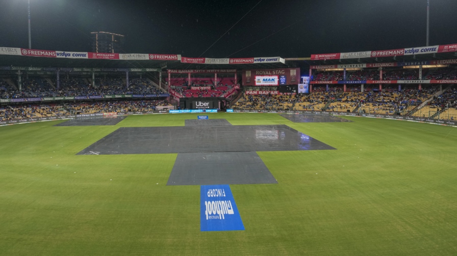 M Chinnaswamy Stadium Bengaluru Rain