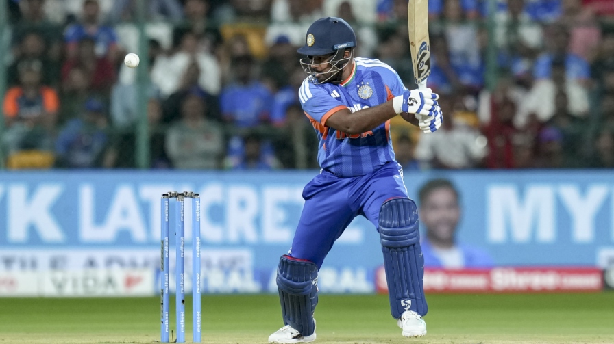 Sanju Samson IND vs WI 5th T20