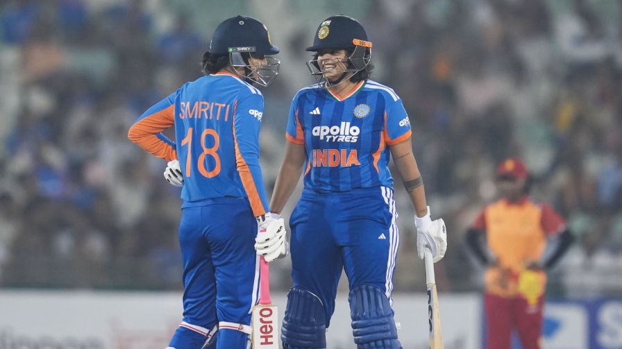 Shafali Verma Smriti Mandhana IND vs ZIM