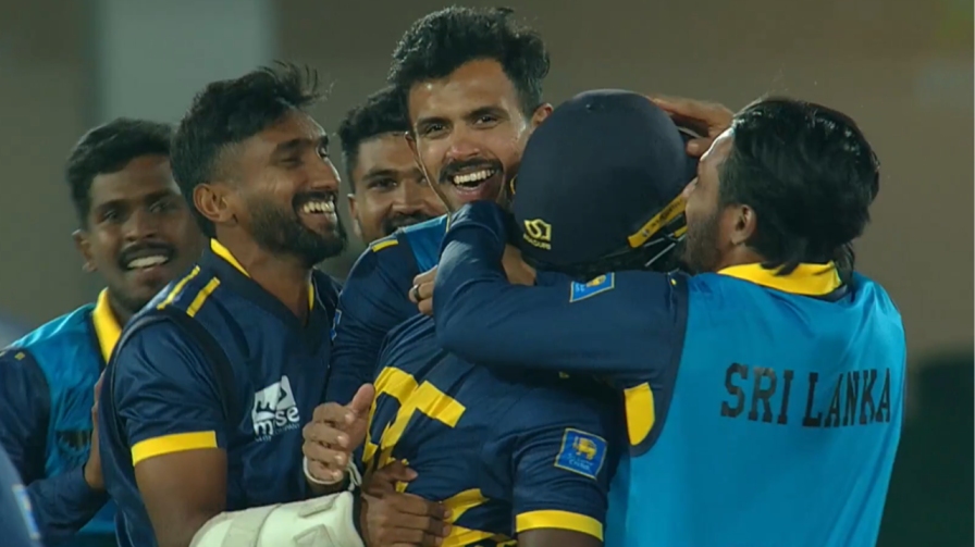 Sri Lanka Winning Moment vs England