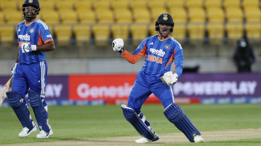 Abhishek Sharma Sanju Samson India vs New Zealand 3rd T20I