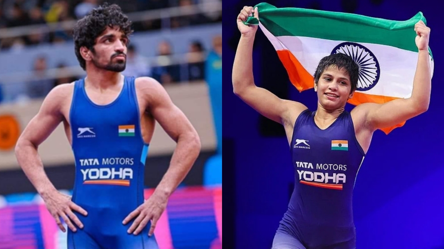 Aman Sehrawat Antim Panghal Wrestling