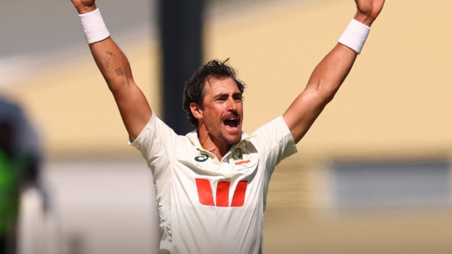 Mitchell Starc BAN vs AUS Test