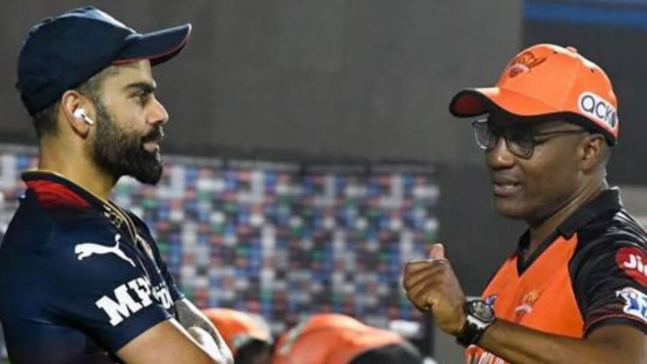 Image of Virat Kohli and Brian Lara