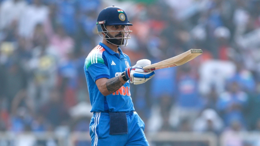 Virat Kohli Half Century Celebration