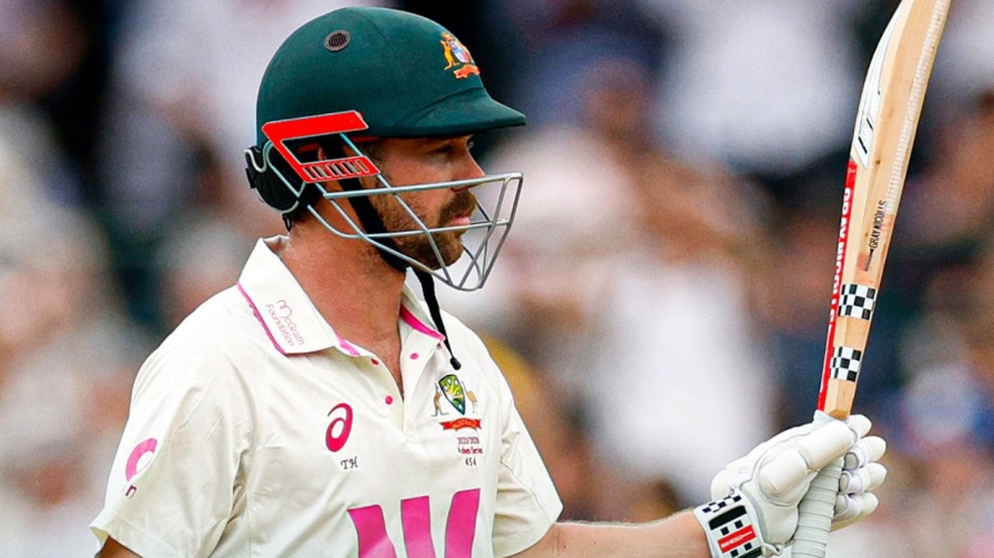 Travis Head Half Century Ashes Test