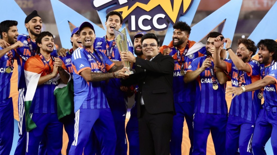 Tema India T20 World Cup Trophy Celebration
