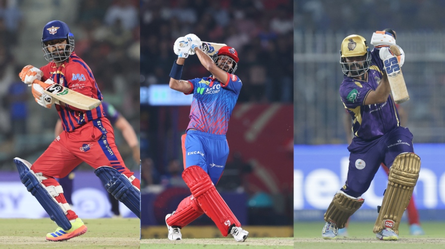 ऋषभ पंत, अक्षर पटेल और अजिंक्य रहाणे, Photo Credit: IPL/X