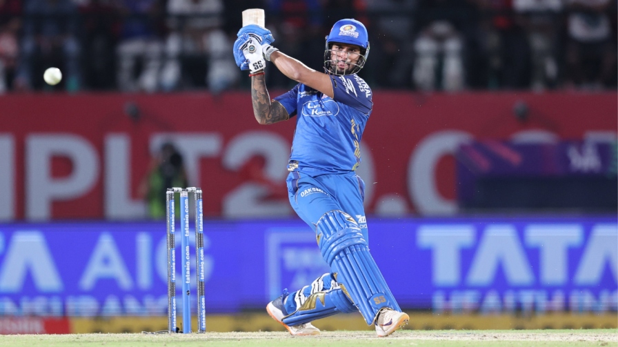 Tilak Varma batting vs PBKS IPL 2026