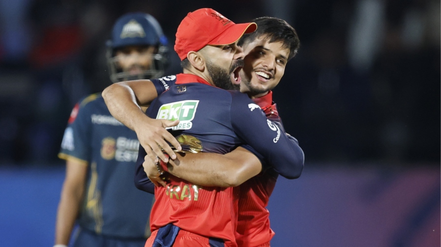 Virat Kohli Rasikh Salam RCB vs GT IPL 2026