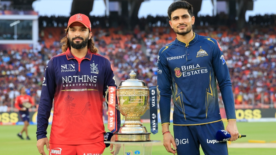 Patidar Gill IPL Trophy GT vs RCB 2026 Final