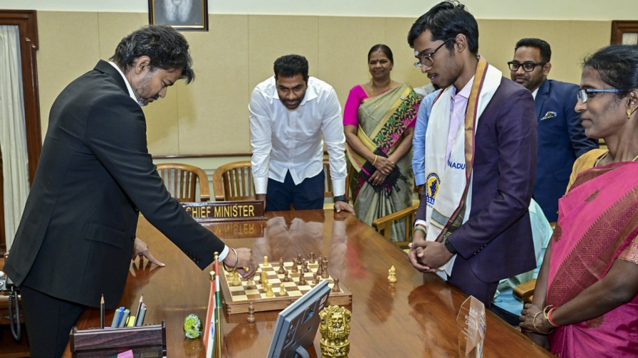 CM Vijay Praggnanandhaa