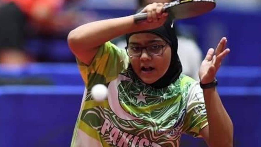 Pakistan table tennis player Hoor Fawad