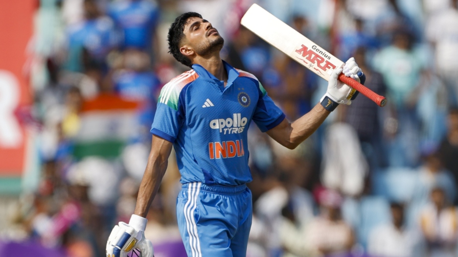 Shubman Gill IND vs AFG ODI