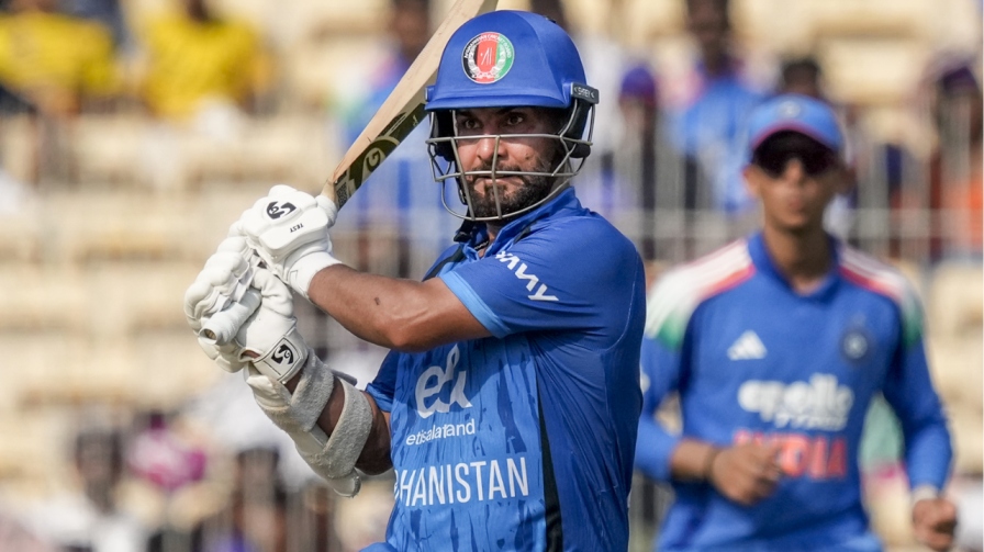 Hashmatullah Shahidi IND vs AFG 3rd ODI