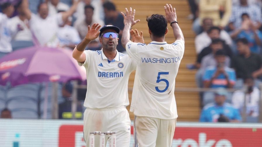 R Ashwin Washington Sundar