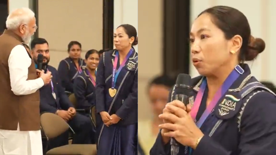 PM Modi Mirabai Chanu