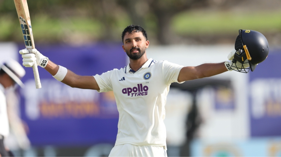 Devdutt Padikkal Test Century India vs Sri Lanka