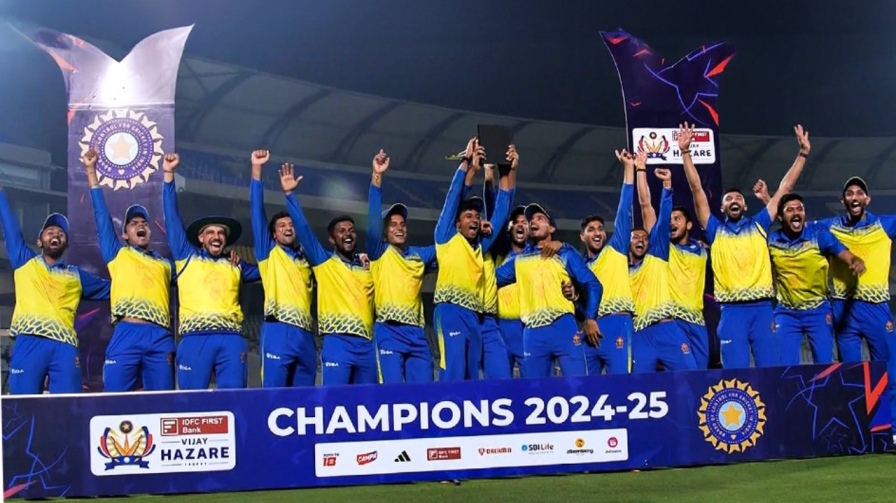 Vijay Hazare Trophy Winner