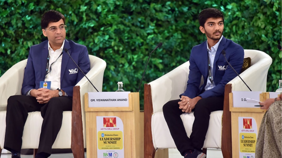 Viswanathan Anand D Gukesh Chess