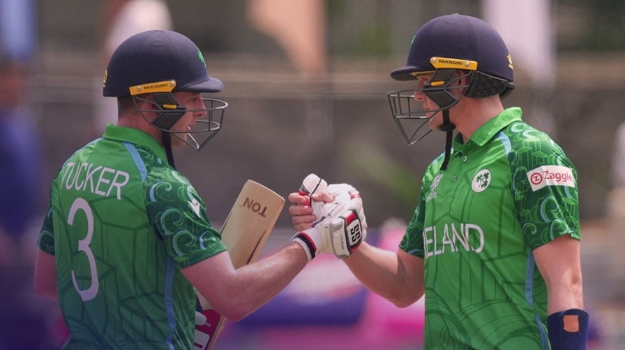आयरलैंड के खिलाड़ी, Photo Credit: ICC/X
