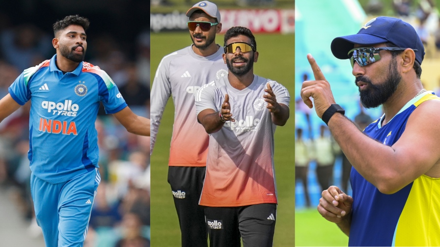 IND vs NZ ODI Siraj Bumrah Shami