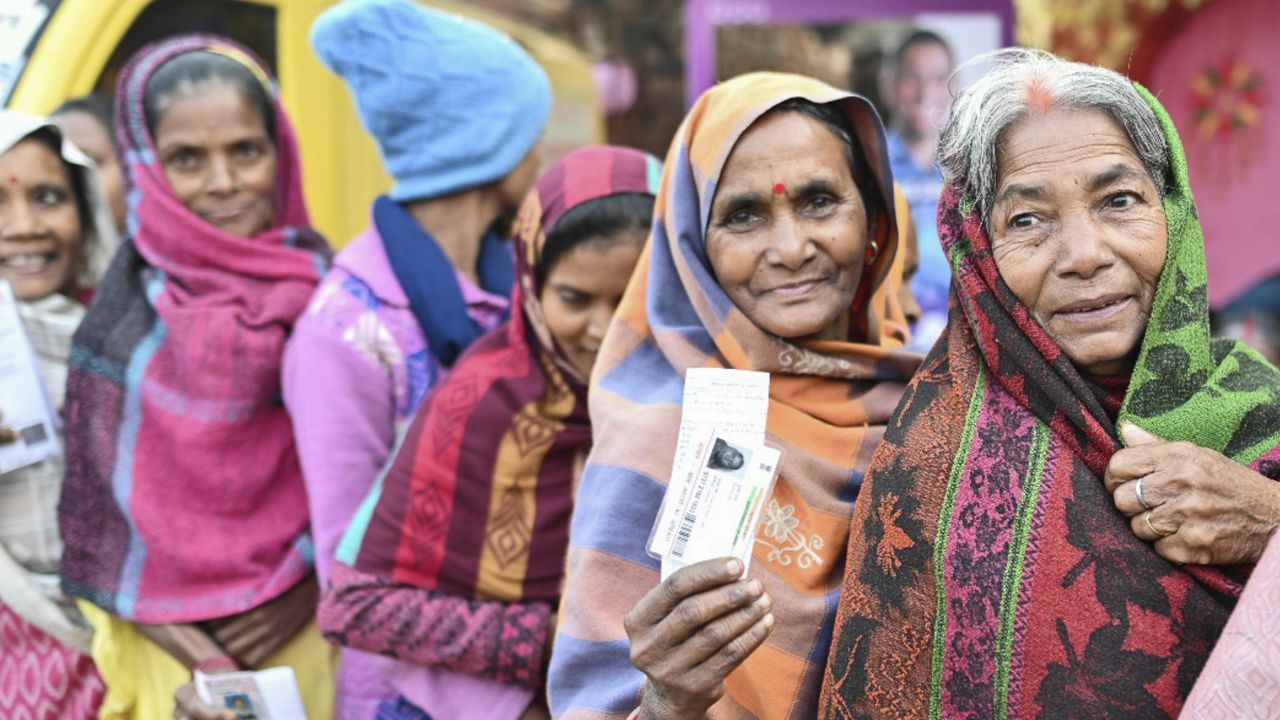 delhi election voting