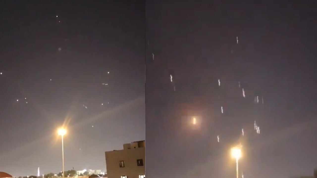 Iran fired missiles on Qatar.