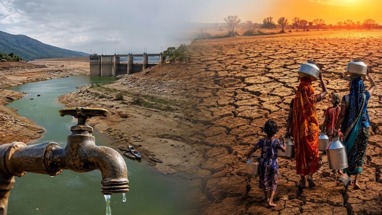 Water Crisis AI Image ChatGPT