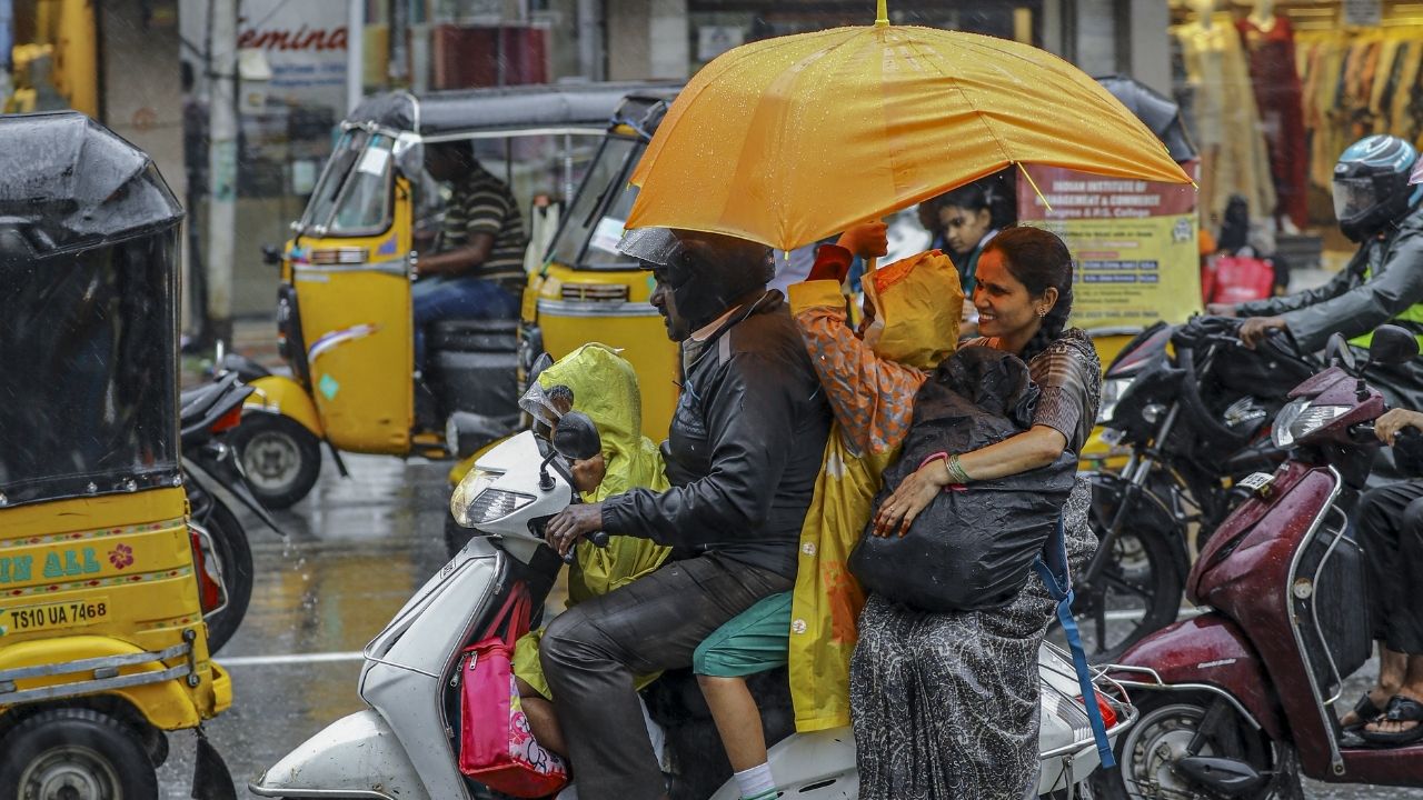 Rain alert in many states.