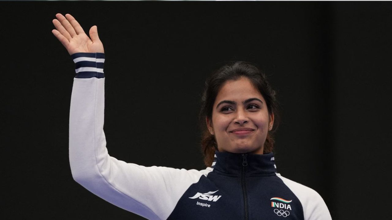 Manu Bhaker, Photo Credit: ANI