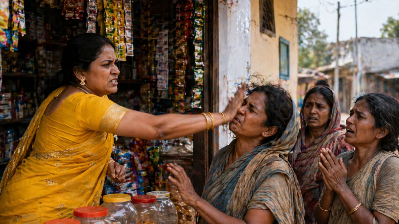 ai generated image of women being slapped